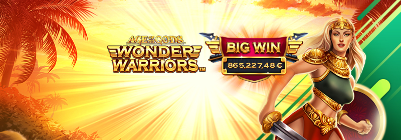 Age of the Gods: Wonder Warriors, φρουτάκια, slots