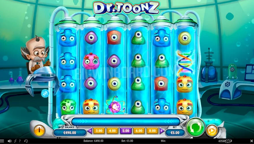 Dr. Toonz, φρουτάκια, slots